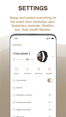 Titan Smart 2 android App screenshot 1